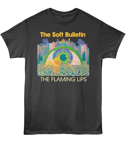 Amazon.com: The Flaming Lips Yoshimi Camiseta clásica púrpura
